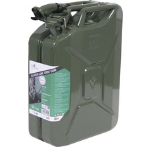 Canistră metalică pentru combustibili Valpro 20L, certificată TÜV, verde-thumb-2 Canistră metalică pentru combustibili Valpro 20L, certificată TÜV, verde-thumb-2