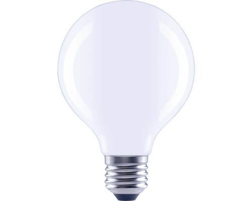 Bec LED variabil Flair E27 7W 806 lumeni, glob mat G80, lumină caldă Bec glob cu soclu E27