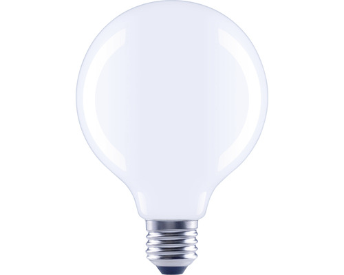 Bec LED variabil Flair E27 7W 806 lumeni, glob mat G95, lumină caldă