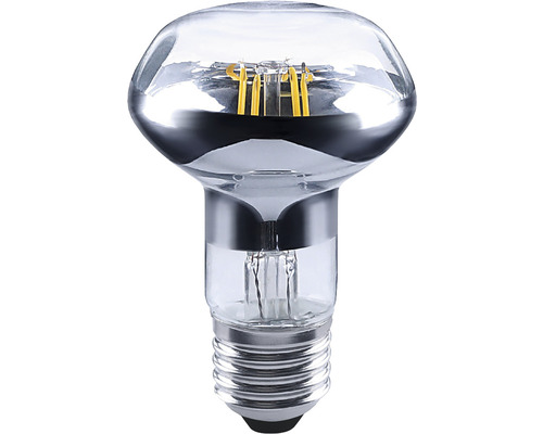 Bec LED variabil Flair E27 4W 280 lumeni, reflector R63 clar, lumină caldă