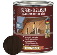 Lazură pentru lemn 3 în 1 Super Holzlasur palisandru 0,75 l-thumb-0