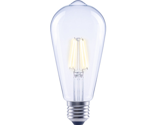 Bec LED în stil Edison cu balon de sticlă transparent