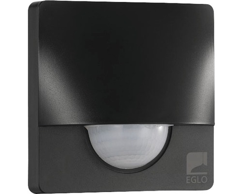 Senzor de mișcare Eglo Detect Me 160° max. 800W, pentru exterior IP44, negru Logo EGLO senzor de mișcare pentru exterior
