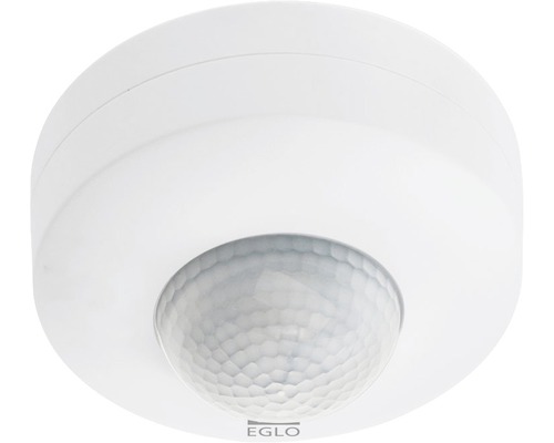 Senzor de mișcare Eglo Detect Me 360° max. 1200W, pentru exterior IP44, alb Senzor de mișcare EGLO pentru interior