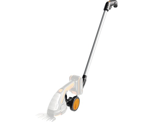 Accesoriu pentru foarfeca de tuns iarba cu acumulator, cu roată