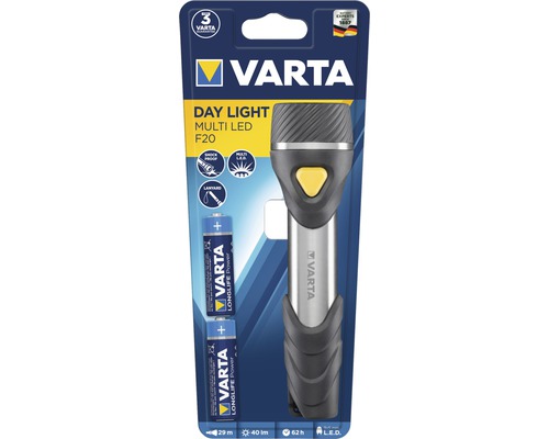 Lanternă Varta Day Light Multi LED F20 cu baterii