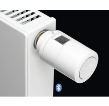 Robinet termostatic cu afișaj digital și funcție Bluetooth pe calorifer