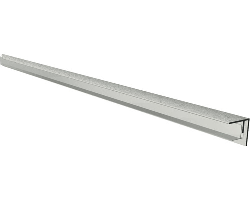 Profil de capăt terasă 2500x59x45 mm aluminiu Profil de margine din aluminiu