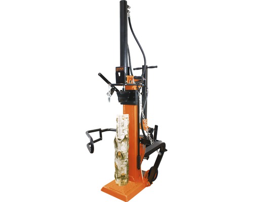 Despicător de lemne cu buștean