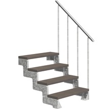 Scară cu patru trepte și balustradă