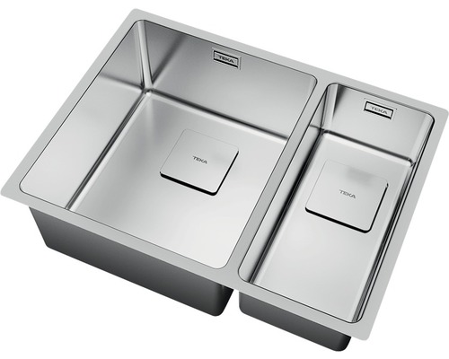 Chiuvetă din oțel inoxidabil cu două cuve