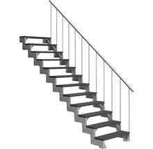 Scară cu balustradă pentru interior