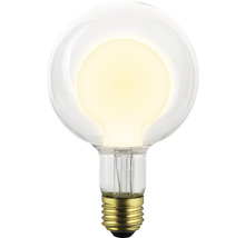 Bec vintage LED Flair E27 4W, glob G95 mat, durată viață 15.000 h