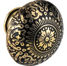 Buton decorativ pentru mobilă cu model