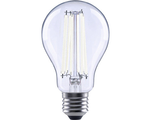 Bec LED variabil Flair E27 11W 1521 lumeni, glob clar A67, lumină neutră Bec LED transparent cu soclu E27