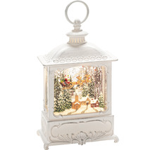 Lanternă decorativă cu motiv de Crăciun în interior