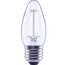 Bec LED variabil Flair E27 4W 470 lumeni, glob clar lumânare, lumină neutră