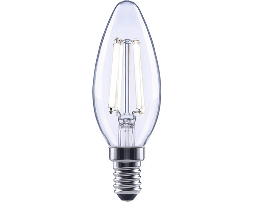 Bec LED variabil Flair E14 6W 806 lumeni, glob clar lumânare, lumină neutră Bec LED în formă de picătură