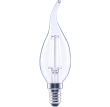 Bec LED variabil Flair E14 2,2W 250 lumeni, glob clar lumânare decorativă, lumină neutră