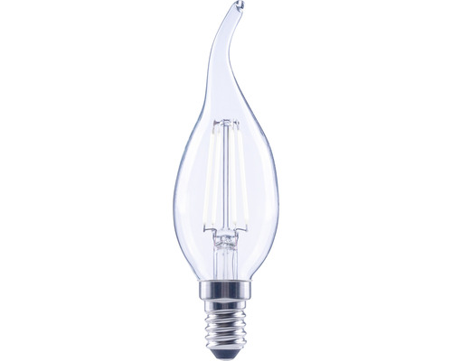 Bec LED variabil Flair E14 2,2W 250 lumeni, glob clar lumânare decorativă, lumină neutră