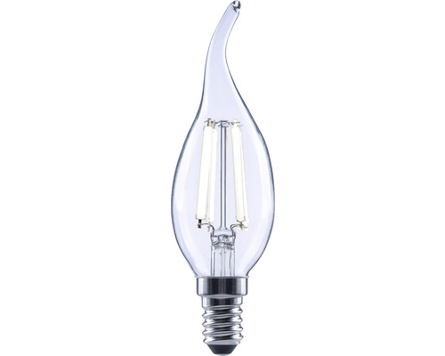 Bec LED variabil Flair E14 6W 806 lumeni, glob clar lumânare decorativă, lumină neutră