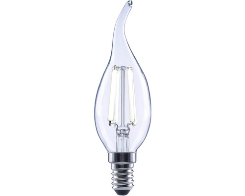 Bec LED variabil Flair E14 6W 806 lumeni, glob clar lumânare decorativă, lumină neutră Bec LED în formă de picătură cu soclu E14