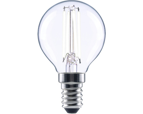 Bec LED variabil Flair E14 2,2W 250 lumeni, glob clar G45, lumină neutră Bec LED sferic cu soclu E14