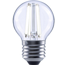Bec LED variabil Flair E27 6W 806 lumeni, glob clar G45, lumină neutră