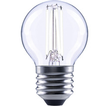 Bec LED variabil Flair E27 2,2W 250 lumeni, glob clar G45, lumină neutră