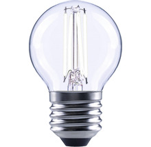 Bec LED variabil Flair E27 4W 470 lumeni, glob clar G45, lumină neutră