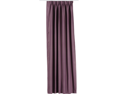 Draperie cu rejansă Blackout uni mov 300x270 cm