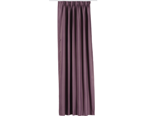 Draperie cu rejansă Blackout uni mov 400x245 cm