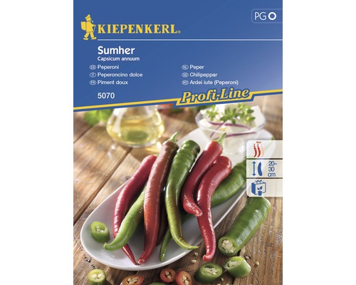 Semințe de legume Kiepenkerl, ardei iute Sumher