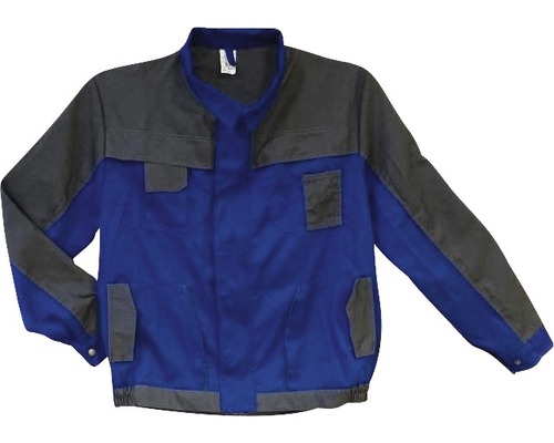 Jachetă de lucru DCT Asimo din bumbac + poliester albastru/gri, mărimea 52