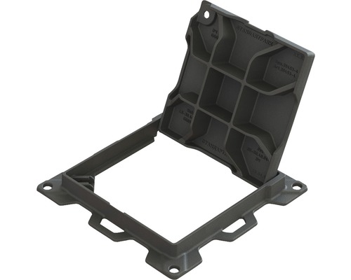 Capac de cămin deschis din plastic