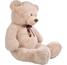 Ursuleț de pluș mare cu fundă