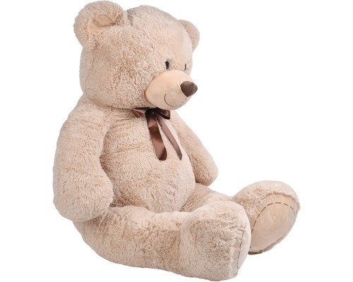 Ursuleț de pluș mare cu fundă