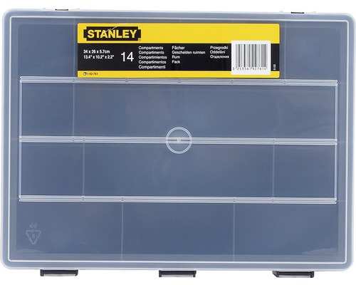 Cutie de sortare Stanley cu 14 compartimente