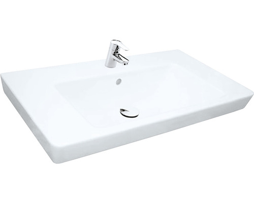 Chiuvetă ceramică cu baterie