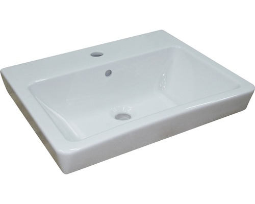 Lavoar suspendat Roca Caserta 60x44,5 cm alb buc