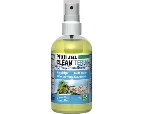 Soluție curățare acvariu JBL ProClean Terra, 250 ml JBL ProClean Terra curățător de sticlă pentru terarii