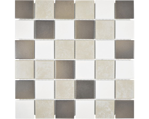 Mozaic piscină ceramic CD 2180 Quadrat mix 30,6x30,6 cm