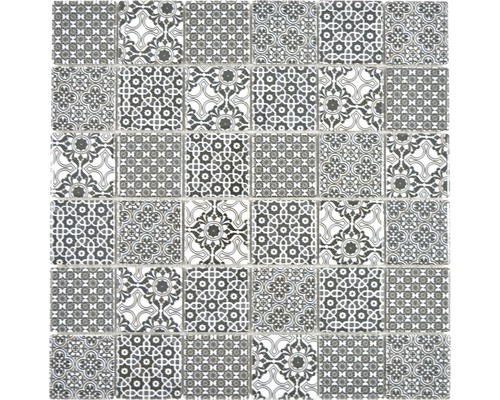 Mozaic piscină CD CL48S Quadrat Classico negru 29,7x29,7 cm