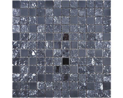 Mozaic piscină CG GA4 Quadrat Gaku negru 31,6x31,6 cm