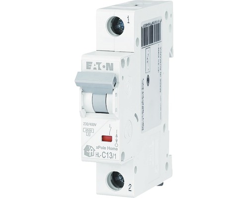 Disjunctor electric modular Eaton xPole Home 1P 13A 4,5kA, curbă C
