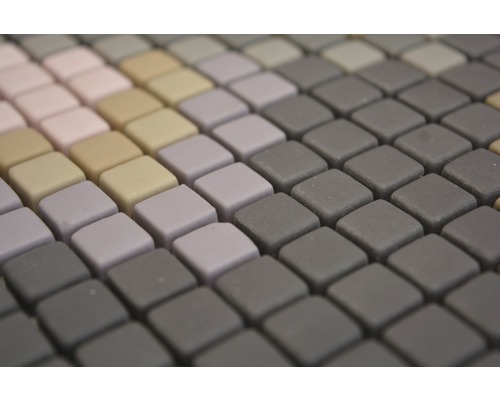 Plăci de mozaic pătrate pentru perete și podea