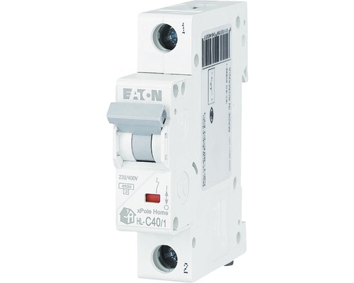 Disjunctor electric modular Eaton xPole Home 1P 40A 4,5kA, curbă C