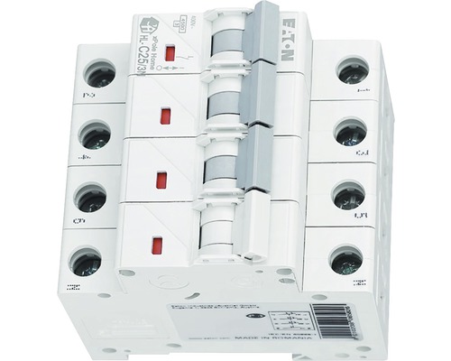 Disjunctor electric modular Eaton xPole Home 3P+N 25A | HORNBACH