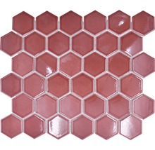 Plăci de mozaic în formă hexagonală