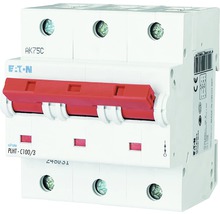 Disjunctor electric modular Eaton xPole 3P 100A 20kA, curbă C
